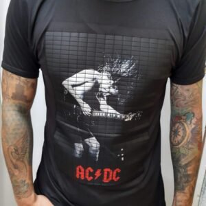 playera negra, rock de rolling stones 005 lengua