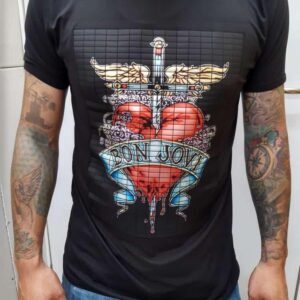 playera negra, rock de audífonos punk (copia)