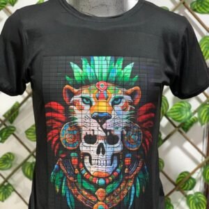 playera negra infantil frida kahlo 009 caricatura