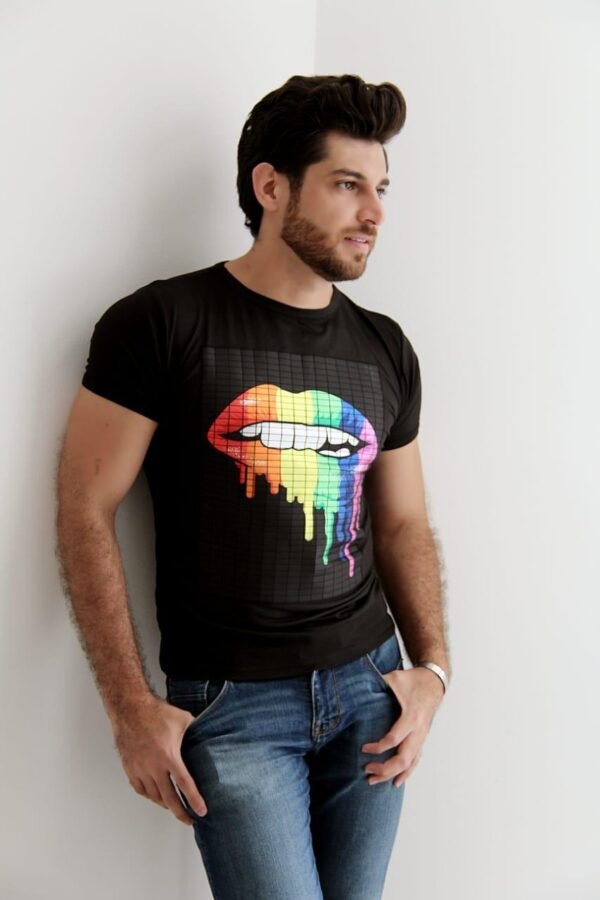 playera negra nuevos diseños 003 labios jaguar calavera (copia)