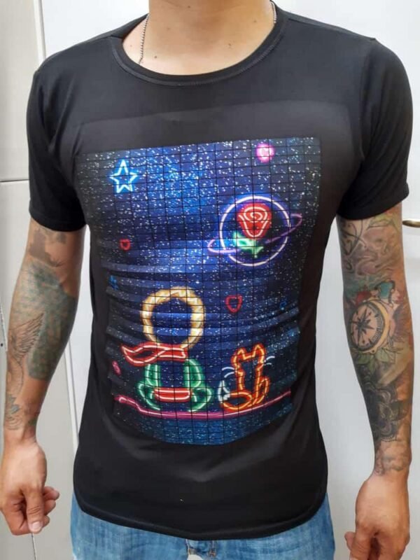 playera negra, infantil con imagen de dragon ball 002 (copia)