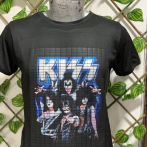 playera negra, rock de queen 001 champions (copia)