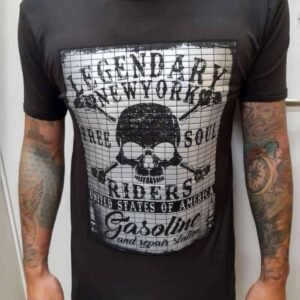 playera negra, con imagen de motocicletas 001 (copia)