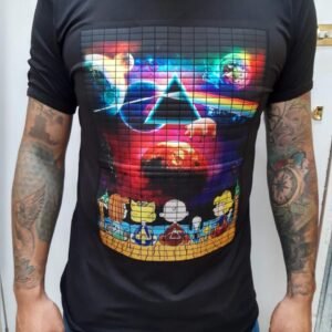 playera negra, rock de pink floyd 001 money niños