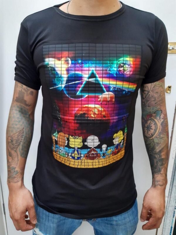 playera negra, rock de pink floyd 001 money niños